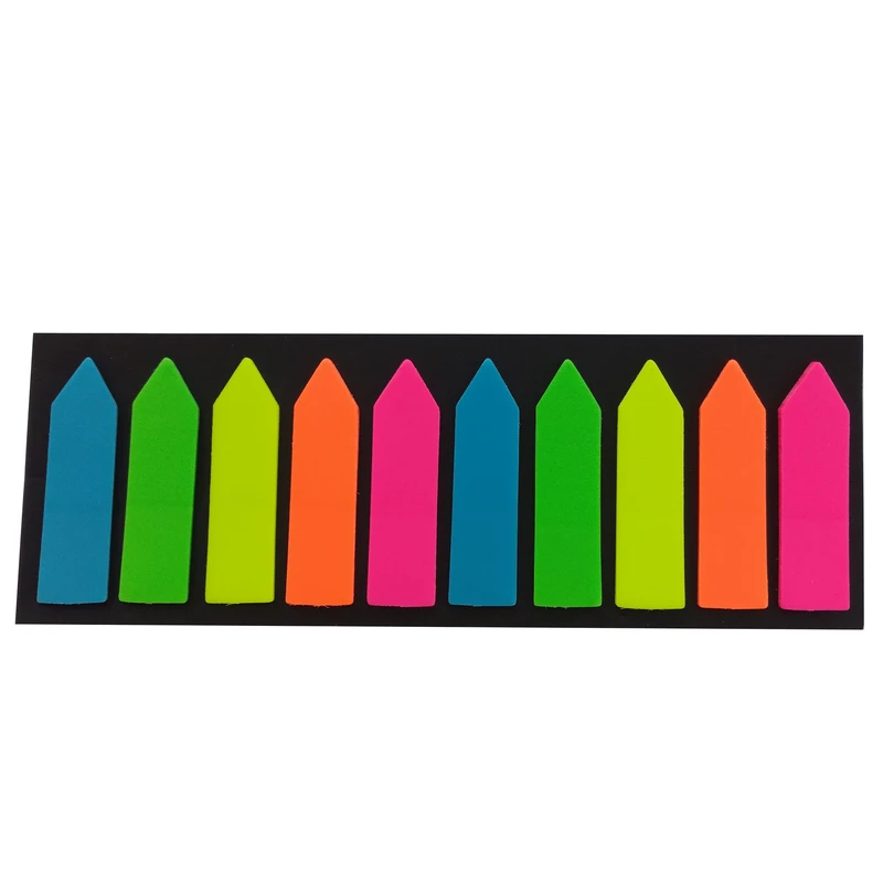 70261e86be0c97df3e35763940a309c1837295f3_1634984470 کاغذ یادداشت چسبدار مدل Flags بسته 200 عددی شامل 10 ردیف - تصویر 1